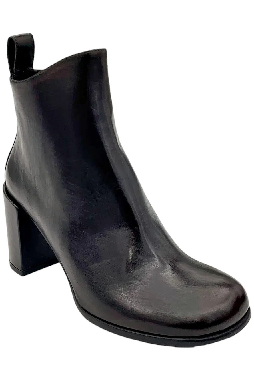 Donald Pliner Womens Bobbee Calf Ankle Boots Dark Brown - Medium
